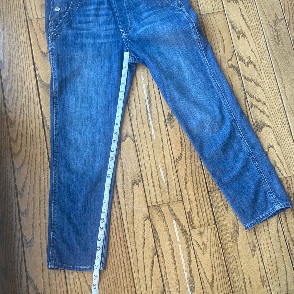 GAP for Good Slouchy Overalls Medium Indigo, Size XS Women - Picture 7 of 13